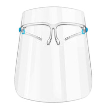 Face shields with Glasses Frame
