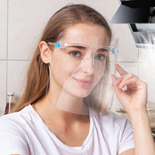Face shields with Glasses Frame
