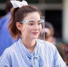 Face shields with Glasses Frame