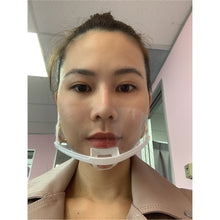 Transparent Plastic Face Mask Pack of 5