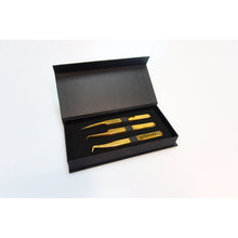 Deluxe Gold Pro Volume Tweezer Package