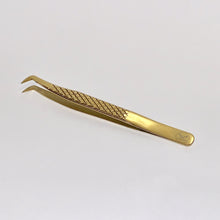 Diamond cut head curve 75 degree Volume Tweezers
