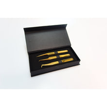 Deluxe Gold Pro Volume Tweezer Package