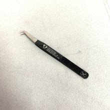 Diamond stone coated Russian Volume Tweezers