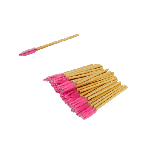 Pink Mascara Wands wooden stick